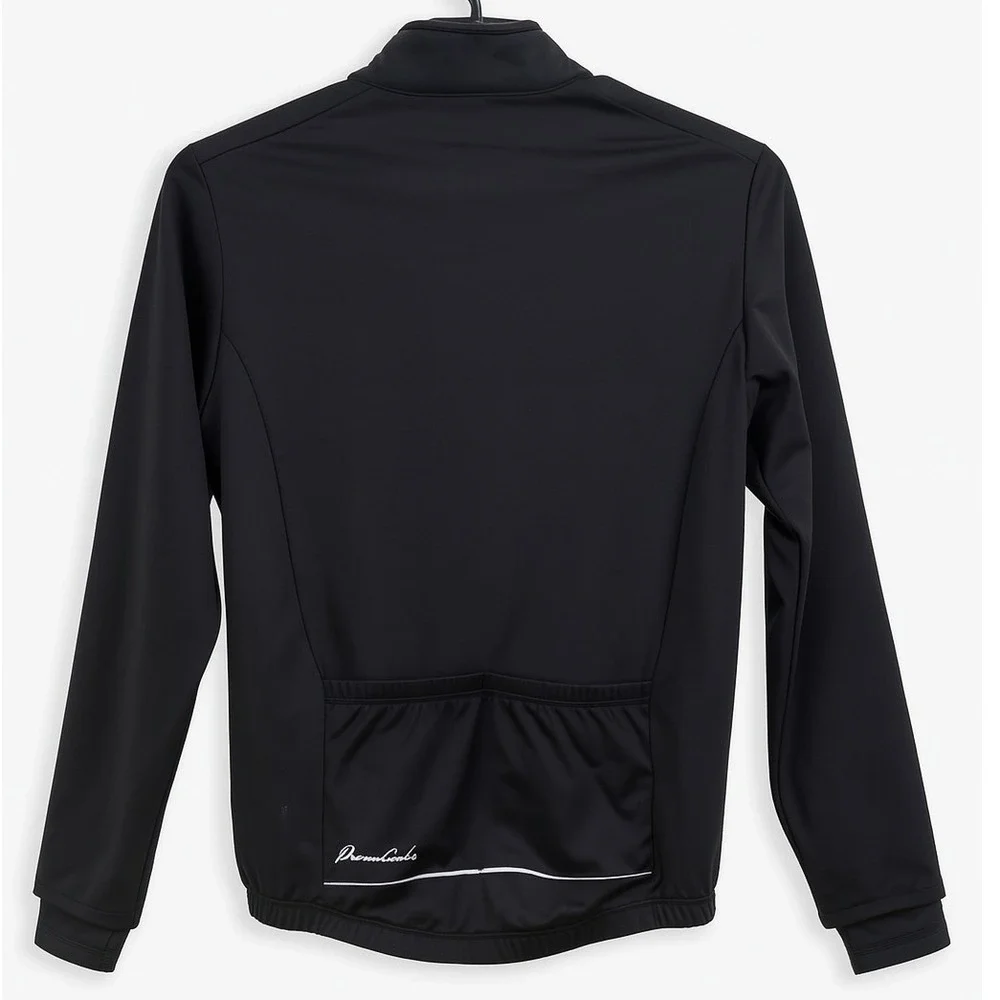 Przewalski‎ Men's Large Black Full Zip Jacket Lightweight Active Layer - CJ